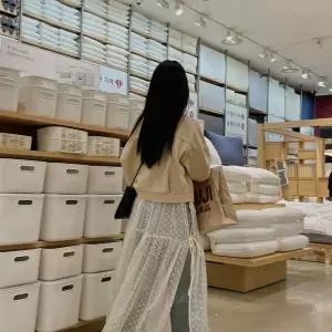 [하프클럽/]디오제니 레이스 뷔스티에 레이어드 원피스 시스루 몸매커버 뱃