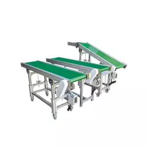 자동 컨베이어벨트 물류 창고 롤러 컨베어 300mm 3m