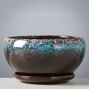 세라믹 화분 난초 다육 식물 화초 난 인테리어 도자기 분재 빈티지