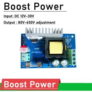 DC-DC 12V 24V ~ 80V-650V 선형 가변 160V 200V 부스트 컨버터 전압 레귤레이터 전원 공급 장치 모듈