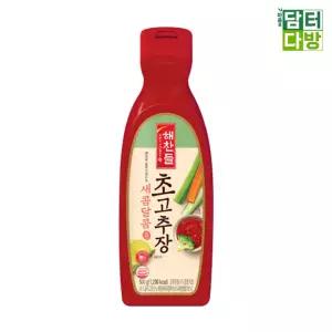 3개 해찬들 500g 새콤달콤 X 초고추장(튜브)