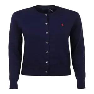 라프리마 폴로 랄프 로렌 포니로고 자수 코튼 블렌드 가디건 211891672002