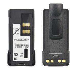모토로라 XIR P8668 P6600i GP328D XPR3300 APX 1000 DP4401 무전기용 PMNN4409BR USB 충전식 배터리