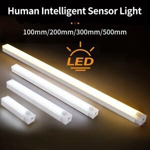 스마트 모션 센서 야간 조명 무선 Led 주방 캐비닛 옷장 침실 밤 램프 USB 충전식 룸 장식