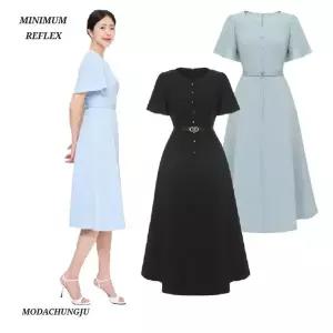 [미니멈]MD 벨 소매 플레어 원피스 MD MMZBGWO3940SB_CJ