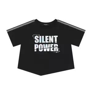 [AK분당점] [티파니] 여아 데일리 BK 홀로그램 프린트티 T62KAT040