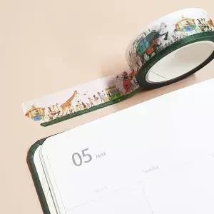 다이어리 꾸미기 마스킹 데코 수채화 테이프 숲협주곡