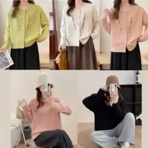 [텐바이텐]러블리 니트 니트가디건 반목니트 3종