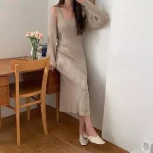 [텐바이텐]여자 페미닌 니트 원피스 볼레로 세트