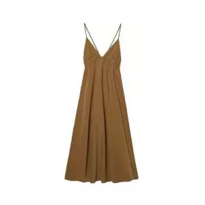 여사친 치마 원피스 브이넥 플루트 드롭 프렌치 나시 OP1