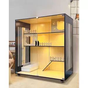 친칠라케이지 대형 다람쥐 사육장 친칠라 놀이터