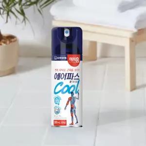 유한양행 해피홈 에어파스 쿨 200mlx2개/ 근육통 타박상 멍든데 탁월