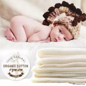 오가닉 가제손수건 10장/출산준비/4가지/국내제작/무형광/무포르말린/무표백