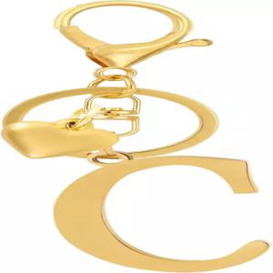 ANHBKAR A-Z 하트 이니셜 문자 열쇠고리 핸드백용 스테인리스 스틸 알파벳 참 여성 및 소녀를 위한 선물