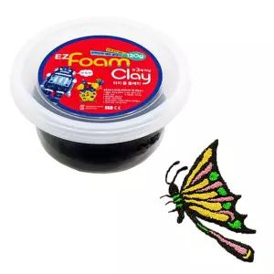 글로벌이지 이지 폼클레이 120g 검정