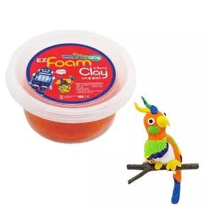 글로벌이지 이지 폼클레이 120g 주황