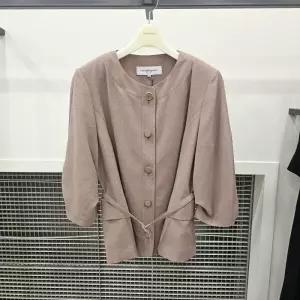 [꼼빠니아]간절기 벨티드 블라우스 자켓 CAEU4-WJK141-640