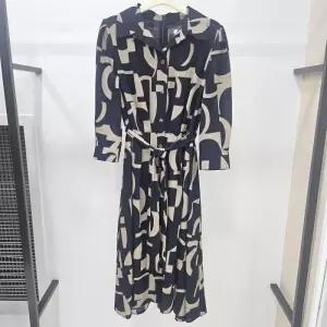 [꼼빠니아]A라인 프린트 패턴 원피스 CAFF8-WOP120