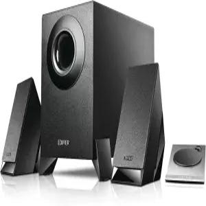 게임 및 멀티미디어용 Edifier EDM1360A M1360 2.1ch 액티브 스피커 최대 출력 8.5W 블랙