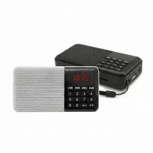 라디오 휴대미니 휴대용 미니 FM MP3 스피커 생활용