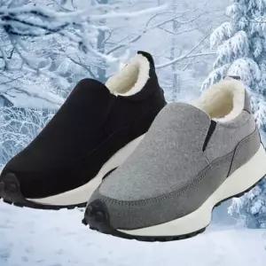 방수방한화 안감퍼 겨울 키높이 슬립온 남성 여성 방한화 털신발