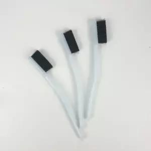 돈모 기계 청소솔 칫솔 나일론 브러쉬 1p 나무 플라스틱 프라스틱 공업용솔