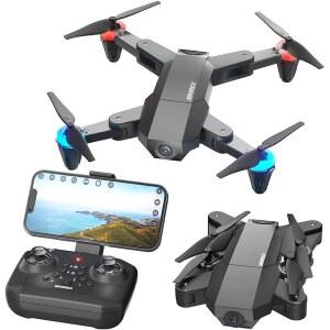 720P HD 카메라, 고도 유지 모드, 접이식 FPV 드론 WiFi 라이브 비디오 3D 플립으로 블랙 학습을 위한 심렉스 X500 미니 광 흐름 포지셔닝 RC 쿼드콥터