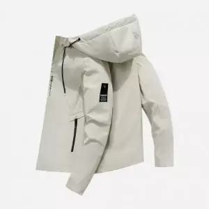 [하프클럽/연루아]연루아 남녀 방수 방풍 바람막이 레인코트 클래식 스프링 모임룩 은은한