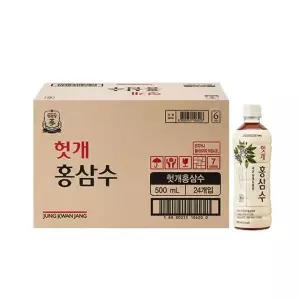 정관장 헛개홍삼수 500mlx24병