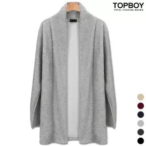[탑보이] 오픈 숄 니트 롱 가디건 (CA283)
