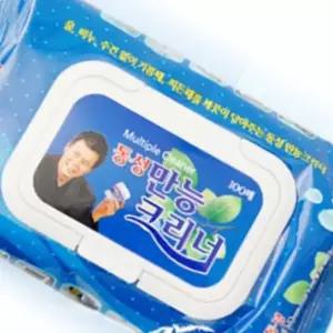 동성 만능크리너 100매 캡 기름때 찌든때 세척 티슈