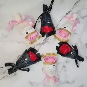 [콩심팥심]비누꽃 한송이 로즈데이 선물 어린이집 BB0227