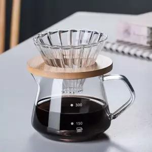 커피저그 핸드드립 유리저그 눈금 바리스타용품 핸드드립용품