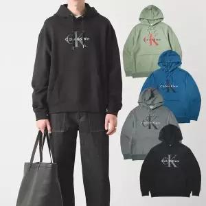 [Calvin Klein ]캘빈클라인 CK 남성 플리스 후드 티셔츠