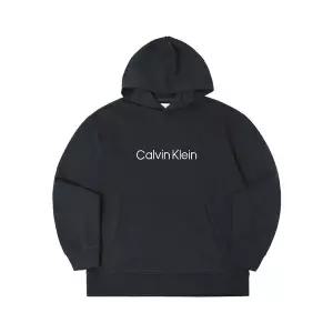 [Calvin Klein ]캘빈클라인 남여공용 스탠다드 로고 후드티셔츠