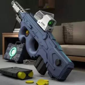 전동연발 P90 슬라이스총알 배그 너프건 서바이벌