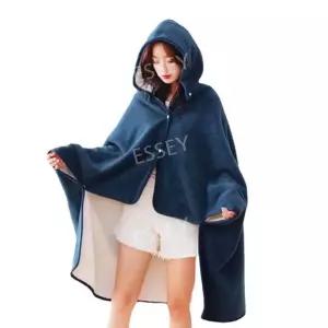 후드 입는 담요 블랭킷 겨울 모자 사무실 망토 어깨 학생
