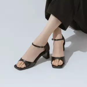 SOVO NEW VER. 케레스 미들힐 스트랩 샌들 5cm