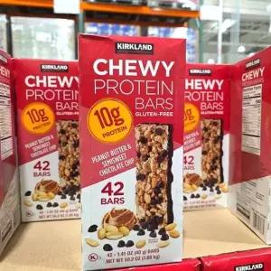 커클랜드 츄이 프로틴 바 1.68kg 40g x 42개입 대용량 단백질바