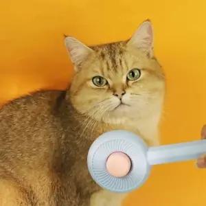 ( )반려 동물 단모 정리 미용 빗 고양이 강아지 브러쉬 털청소빗 애완동물미용 슬리커브러쉬 고양이 죽은털