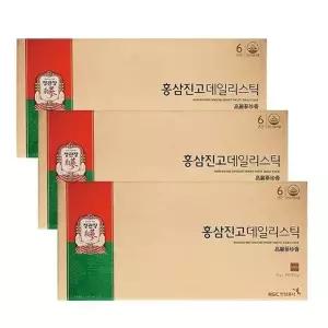 정관장 홍삼진고 데일리스틱 10g 30포 3박스 FWS2