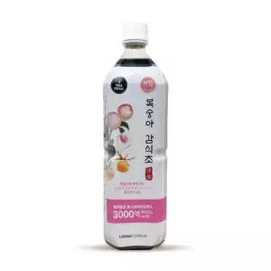 유나인 저당 복숭아 감식초 1000ml 진액 희석음료