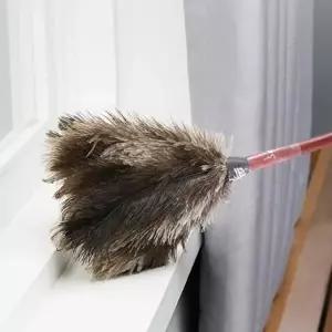 ( )타조털먼지털이 총채 털이개 떨이개 집먼지 50cm