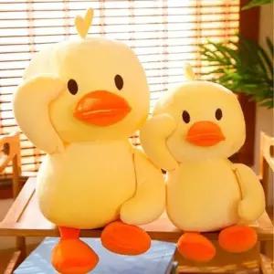 (사이즈 30cm)귀여운 충성 오리 안고자는 봉제 쿠션 애착 인형 선물