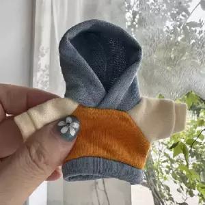 (옵션 1.후드티)인형꾸미기 10cm 15cm 그로밋 모루 인형옷 소품 후드티 종합
