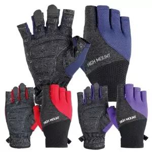 여름 메쉬 쿨 등산 반장갑 남성 여성 여름용 등산장갑 남자 등산 여름 용 반 장갑 여성 남성 여자