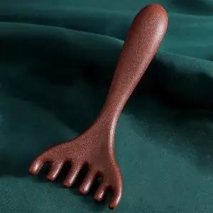 두피괄사 얼굴 어깨 괄사 마사지기 관자놀이 마사지-WFNQOEH