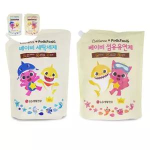 쿨샵 베비언스 핑크퐁 세탁세제 섬유유연제 리필