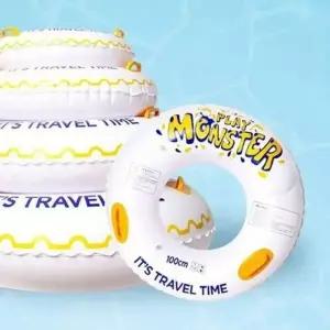 ( )여름휴가 에어 용품 100cm 원형 여름물놀이용품 휴양지 워터 피서용품 수영용품 여름 튜브 바캉스용품