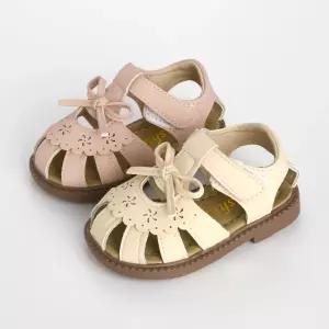 앞리본 아동 키즈 아기 돌잔치 드레스 여름 여아샌들